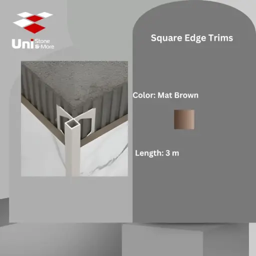[2826 - 68] 2826 - (68) - Profile -12mm - Mat Brown - A