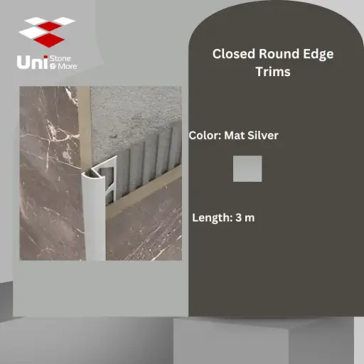 [2947 - 113] 2947 - (113) - Profile -12mm - Mat Silver - A