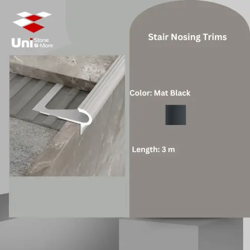 [2700 - 205] 2700 - (205) - Profile -12mm - Mat Black - A