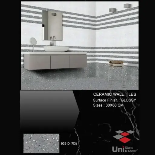 [LBI2-007W] 933-D - Glossy - C - W - 30x60