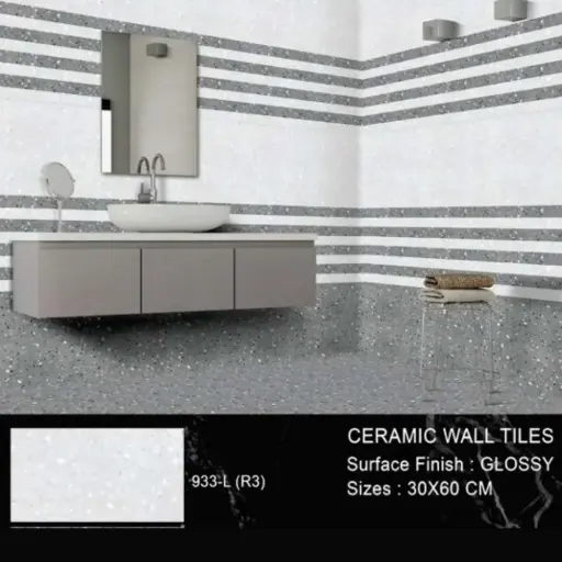 [LBI2-009W] 933-L - Glossy - C - W - 30x60