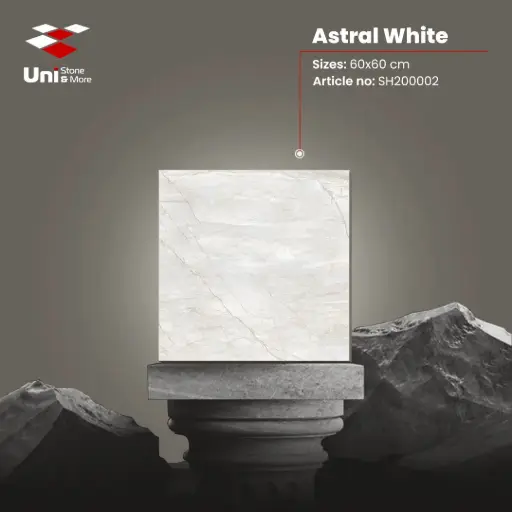 [SH200002] Astral White - Glossy - P - 60x60