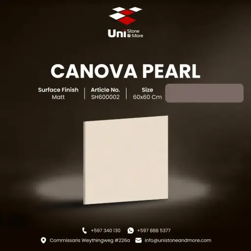 [SH600002] Canova Pearl - Matt Carving - P - 60x60