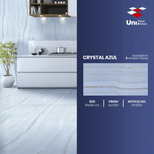 [874293] Crystal Azul - Glossy - P - 60x120