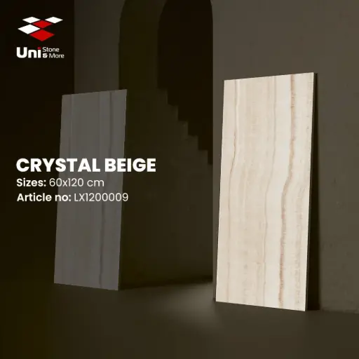 [LX1200009] Crystal Beige - Glossy - P - 60x120