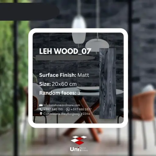 [LBI3-007W] LEH-Wood 7 - Matt - C - W - 20x60
