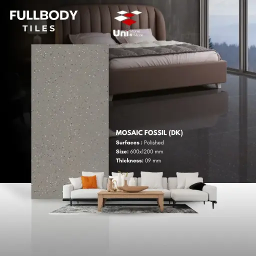 [LBI5-005] Mosaic Fossil (DK) - Polished - P(FB) - 60x120