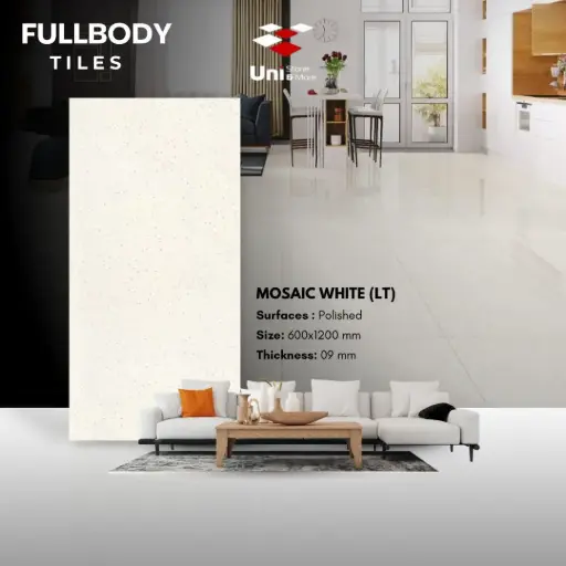 [LBI5-001] Mosaic White (LT) - Polished - P(FB) - 60x120