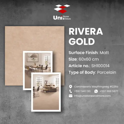 [SH100014] Rivera Gold - Matt - P - 60x60