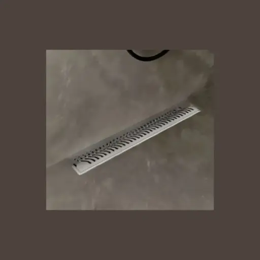 [LBI3-024] Shower Drain - SS - 45x7.5 - S-Line-252A