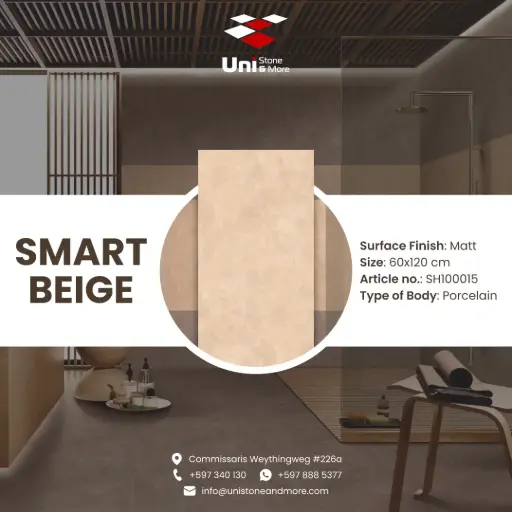 [SH100015] Smart Beige - Matt - P - 60x120
