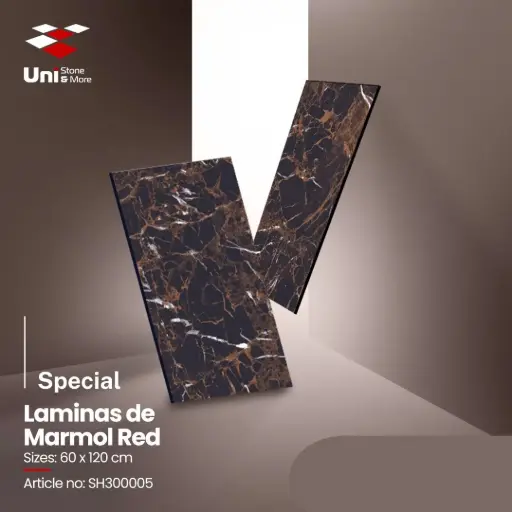 [SH300005] Special Laminas de Marmol Red - High glossy - P - 60x120