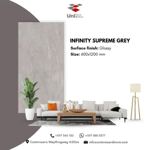 [DCS00010] Supreme Grey - Glossy - P - 60x120