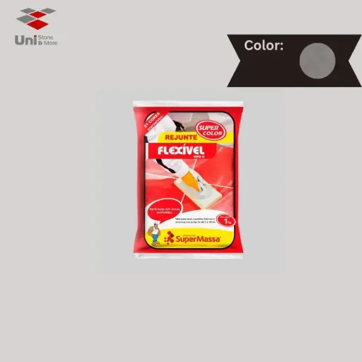 [BR-015] Rejunte Supermassa TipoII  Marrom Café - 1 Kg