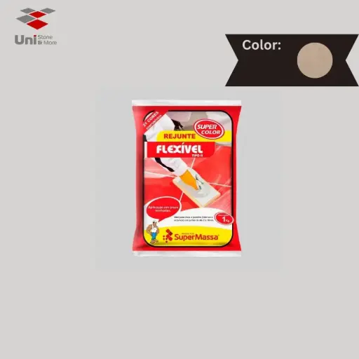 [BR-018] Rejunte Supermassa TipoII Caramelo - 1kg