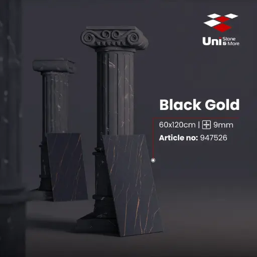 [947526] Black Gold - High Glossy - P - 60x120