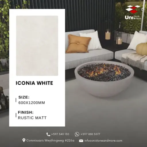 [DCS00016] Icona White - Rustic Matt - P - 60x120