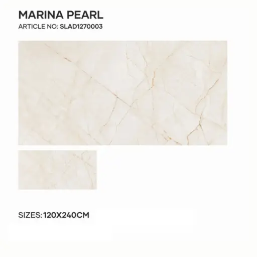 [SLAD1270003] Marina Pearl - Glossy - P - 120x240 9mm