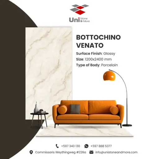 [SLA1224004] Bottochino Venato - Glossy - P - 120x240 15mm