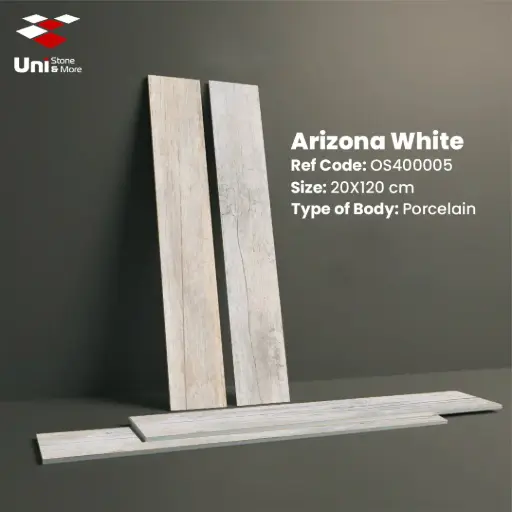 [OS400005] Arizona White - Wooden - P - 20x120 