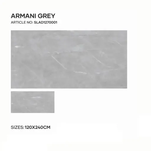 [SLAD1270001] Armani Grey - Glossy - P - 120x240 9mm