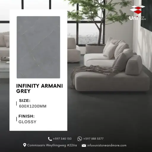 [DCS00018] Armani Grey - Glossy - P - 60x120