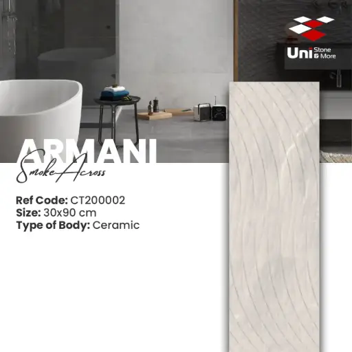 [CT200002] Armani Smoke Across - Glossy - C - 30x90