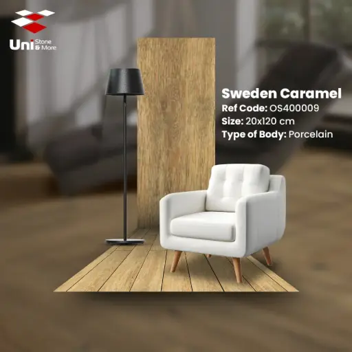 [OS400009] Sweden Caramel - Wooden - P - 20x120 