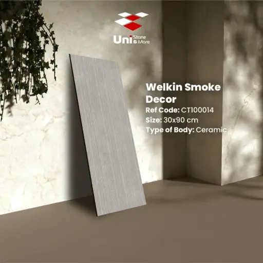 [CT100014] Welkin Smoke Decor - Matt - C - 30x90