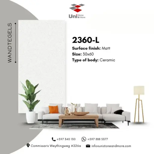[LBI4-005W] 2360-L - Matt - C - W - 30x60