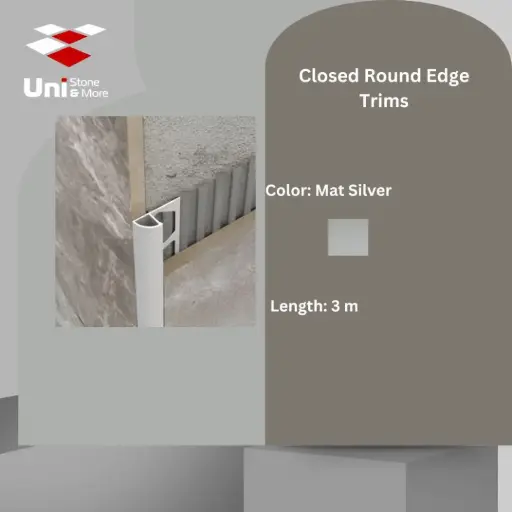 [2496 - 38] 2496 - (38) - Profile -12mm - Mat Silver - A