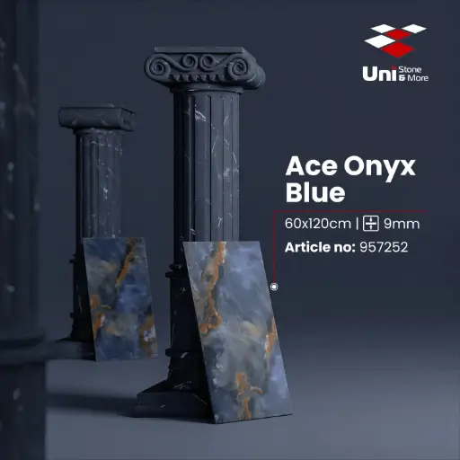 [957252] Special Ace Onyx Blue - High Glossy - P - 60x120