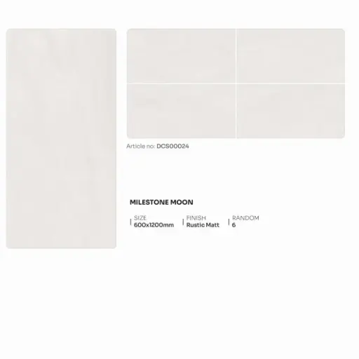 [DCS00024] Milestone Moon - Rustic Matt - P - 60x120