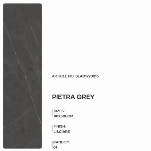 [SLAD1270015] Pietra Grey - Lisciare - P - 80x300 15mm