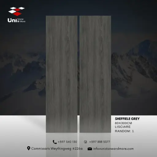 [SLAD1270016] Sheffiele Grey - Lisciare - P - 80x300 15mm