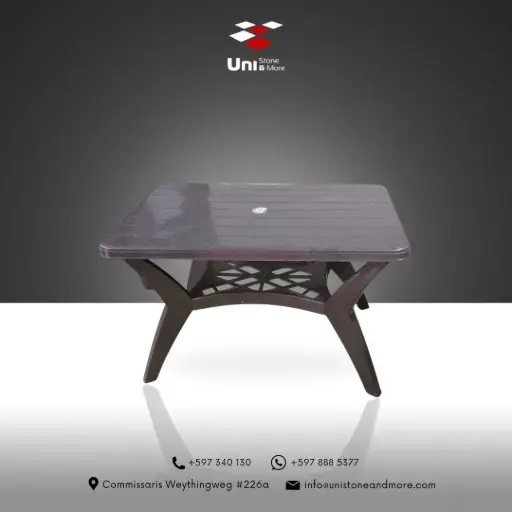 [PTB02] Dinning Table Cross Leg - Dark Brown - P