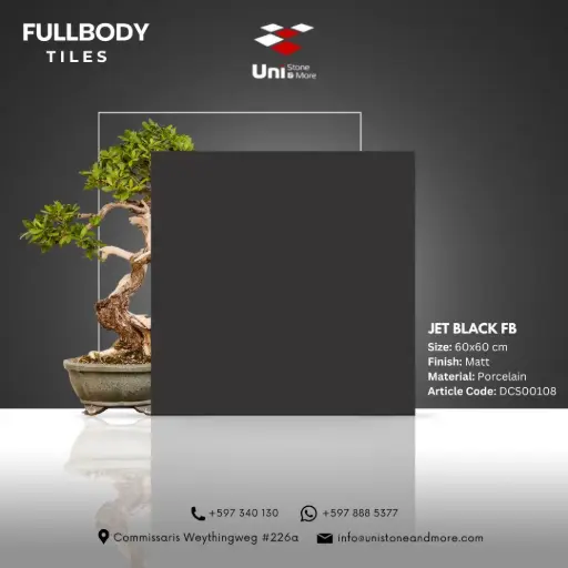 [DCS00108] Jet Black FB - Matt - P - 60x60