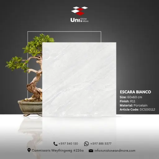 [DCS00112] Escara Bianco - R11 - P - 60x60