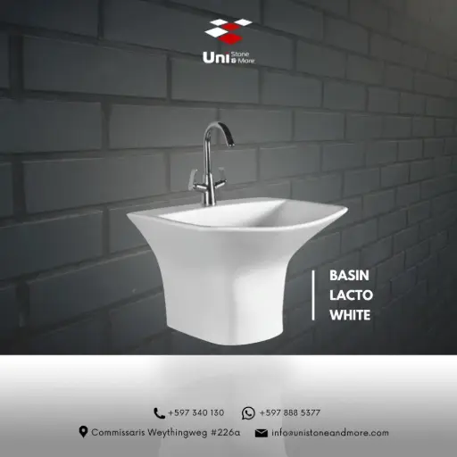 [TTLACTOW] Basin Lacto - White - P