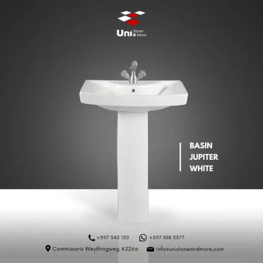 [TTJUPITERW] Basin Jupiter - White - P