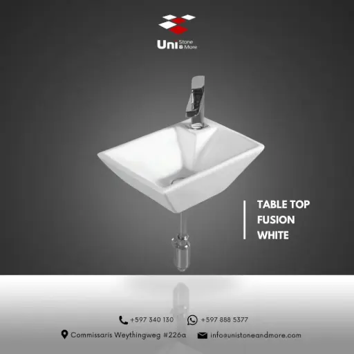[TTFUSIONW] Table Top Fusion - White - P