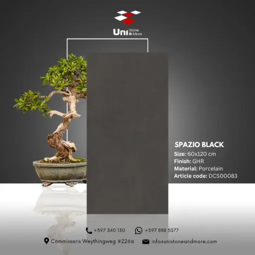 [DCS00083] Spazio Black - GHR - P - 60x120