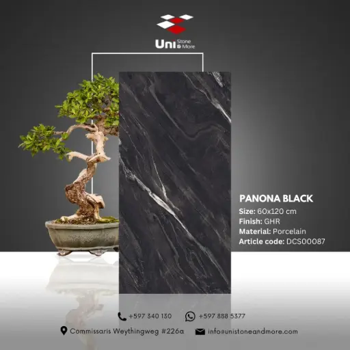 [DCS00087] Panona Black - GHR - P - 60x120