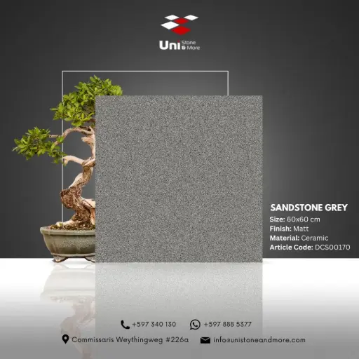 [DCS00170] Sandstone Grey - Matt - C - 60x60