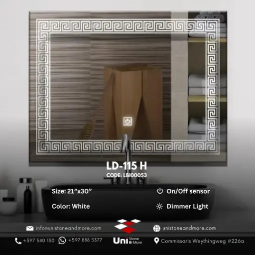 [LBI00053] LD-115 H - White - 21"x30"