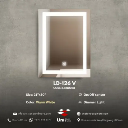 [LBI00058] LD-126 V - Warm White - 21"x30"