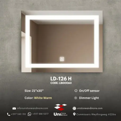 [LBI00060] LD-126 H - Warm White - 21"x30"