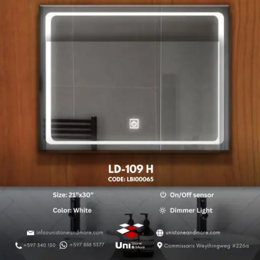 [LBI00065] LD-109 H - White - 21"x30"