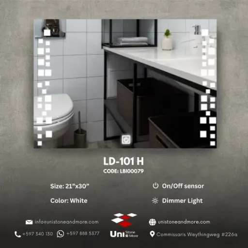 [LBI00079] LD-101 H - White - 21"x30"