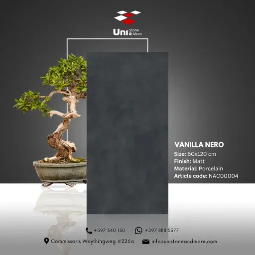 [NAC00004] Vanilla Nero - Matt - P - 60x120